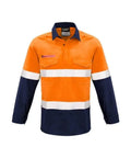 SYZMIK Men’s Closed Front Hoop Taped Spliced Shirt ZW133 Metro Workwear.