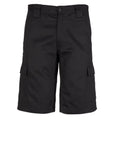 SYZMIK Men’s Drill Cargo Shorts ZW012 Work Wear Syzmik Black 72 