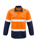 SYZMIK Men’s Hoop Taped Spliced Shirt ZW132 Metro Workwear.