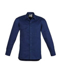 SYZMIK Men’s Lightweight Long Sleeve Tradie Shirt ZW121 Work Wear Syzmik Blue S 