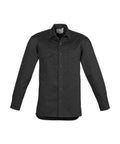 SYZMIK Men’s Lightweight Long Sleeve Tradie Shirt ZW121 Work Wear Syzmik Black S 