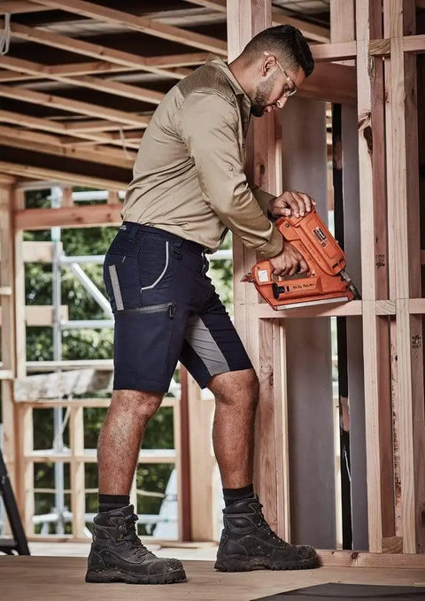 SYZMIK Men’s Streetworx Stretch Short ZS340 Work Wear Syzmik   