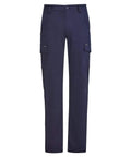 SYZMIK mens lightweight drill cargo pant zp505 Work Wear Syzmik Navy 132 