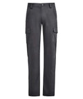 SYZMIK mens lightweight drill cargo pant zp505 Work Wear Syzmik Charcoal 132 
