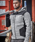 SYZMIK Unisex Streetworx Reinforced Knit Hoodie ZT360 Work Wear Syzmik   
