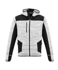 SYZMIK Unisex Streetworx Reinforced Knit Hoodie ZT360 Work Wear Syzmik Grey/Black XXS 