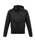 SYZMIK Unisex Streetworx Reinforced Knit Hoodie ZT360 Work Wear Syzmik Gunmetal/Black XXS 