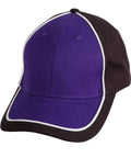 Arena Two Tone Cap Ch78 Active Wear Winning Spirit Black/White/Purple One size 