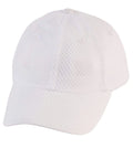 Athletic Mesh Cap CH20 Active Wear Winning Spirit White One size 