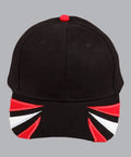 Bathurst Colours Cap Ch80 Active Wear Winning Spirit Black/White/Red One size 