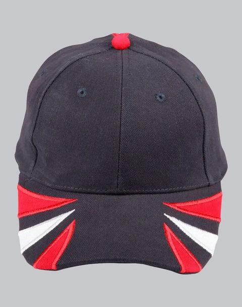 Bathurst Colours Cap Ch80 Active Wear Winning Spirit Navy/White/Red One size 