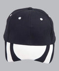 Contrast Peak Cap Ch67 Active Wear Winning Spirit Navy/White One size 