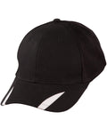 Contrast Peak Trim Cap Ch41 Active Wear Winning Spirit Black/White One size 