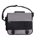 Executive Conference Satchel B1446 Active Wear Winning Spirit Black/Grey "(w)37cm x (h)30cm x (d)10cm, 11 Litres Capacity" 