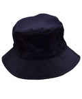 Bucket Hat With Toggle H1034 Active Wear Winning Spirit Navy S/M 