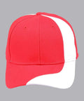 Peak & Crown Contrast Cap Ch82 Active Wear Winning Spirit Red/White One size 