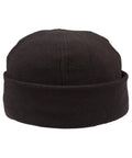 Polar Fleece Beanie Ch27 Active Wear Winning Spirit Black One size fits most 