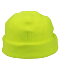 Polar Fleece Beanie Ch27 Active Wear Winning Spirit Fluoro Yellow One size fits most 
