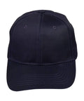 Polycotton Twill Cap Ch13 Active Wear Winning Spirit Navy One size 