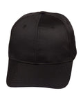 Polycotton Twill Cap Ch13 Active Wear Winning Spirit Black One size 