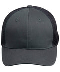 Premium Cotton Trucker Cap Ch89 Active Wear Winning Spirit Ash/Black One size 