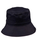 Sandwich Bucket Hat With Toggle H1033 Active Wear Winning Spirit Navy/White S 