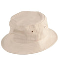 Soft Washed Bucket Hat Ch29 Active Wear Winning Spirit Natural S/M 