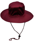 Surf Hat With Break-away Strap H1035 Active Wear Winning Spirit Maroon S 