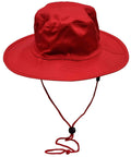 Surf Hat With Break-away Strap H1035 Active Wear Winning Spirit Red S 
