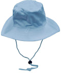 Surf Hat With Break-away Strap H1035 Active Wear Winning Spirit Skyblue S 