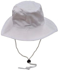 Surf Hat With Break-away Strap H1035 Active Wear Winning Spirit White S 
