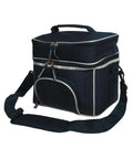 Travel Cooler Bag - Lunch/picnic B6002 Active Wear Winning Spirit Navy/Silver "(w)28cm x (h)25cm x (d)18cm Capacity: 12.6 Litres" 