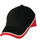 Tri Contrast Colours Cap Ch38 Active Wear Winning Spirit Navy/White/Red One size 