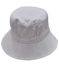 Bucket Hat With Toggle H1034 Active Wear Winning Spirit White S/M 