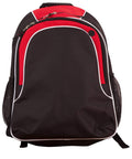 WINNER BACKPACK B5020 Active Wear Winning Spirit Black/White/Red "(w)35.5cm (h) 43cm (d)15.5cm Capacity: 23 Litres" 