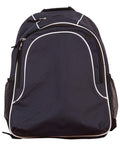 WINNER BACKPACK B5020 Active Wear Winning Spirit Navy/White/ Navy "(w)35.5cm (h) 43cm (d)15.5cm Capacity: 23 Litres" 