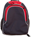 WINNER BACKPACK B5020 Active Wear Winning Spirit Navy/White/Red "(w)35.5cm (h) 43cm (d)15.5cm Capacity: 23 Litres" 