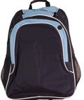 WINNER BACKPACK B5020 Active Wear Winning Spirit Navy/White/Skyblue "(w)35.5cm (h) 43cm (d)15.5cm Capacity: 23 Litres" 