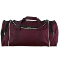 Winner Sports/ Travel Bag B2020 Active Wear Winning Spirit Maroon/White/Maroon "(w)65cm x (h)32cm x (d)27cm, 56.2 Litres Capacity" 