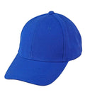 Wool Blend Cap H1007 Active Wear Winning Spirit Royal One size 
