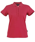 Connection Polo Ladies' Ps64 Casual Wear Winning Spirit Maroon 8 