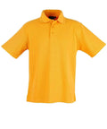 Winning Spirit Traditional Polo Shirt Unisex PS11 Casual Wear Winning Spirit Gold XS 