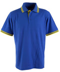 Winning Spirit Grace Polo Shirt Kids PS65K Casual Wear Winning Spirit Royal/Gold 6K 