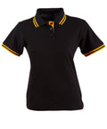 Grace Polo Women's Ps66 Casual Wear Winning Spirit Black/Gold 8 