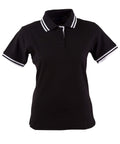 Grace Polo Women's Ps66 Casual Wear Winning Spirit Black/White 8 