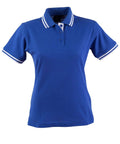 Grace Polo Women's Ps66 Casual Wear Winning Spirit Royal/White 8 