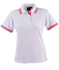 Grace Polo Women's Ps66 Casual Wear Winning Spirit White/Red 8 