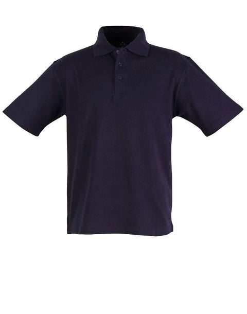 Winning Spirit Traditional Polo Shirt Unisex PS11 Casual Wear Winning Spirit Navy XS 