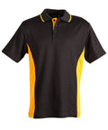 Teammate Polo Kids Ps73k Casual Wear Winning Spirit Black/Gold 4K 