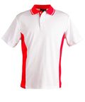 Teammate Polo Kids Ps73k Casual Wear Winning Spirit White/Red 4K 